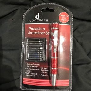 Iconcepts Precision Magnetic Pen Type Mini Screwdrivers 10 Piece set
